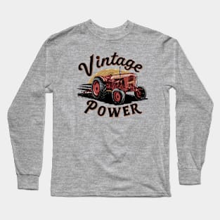 Old Tractor Long Sleeve T-Shirt